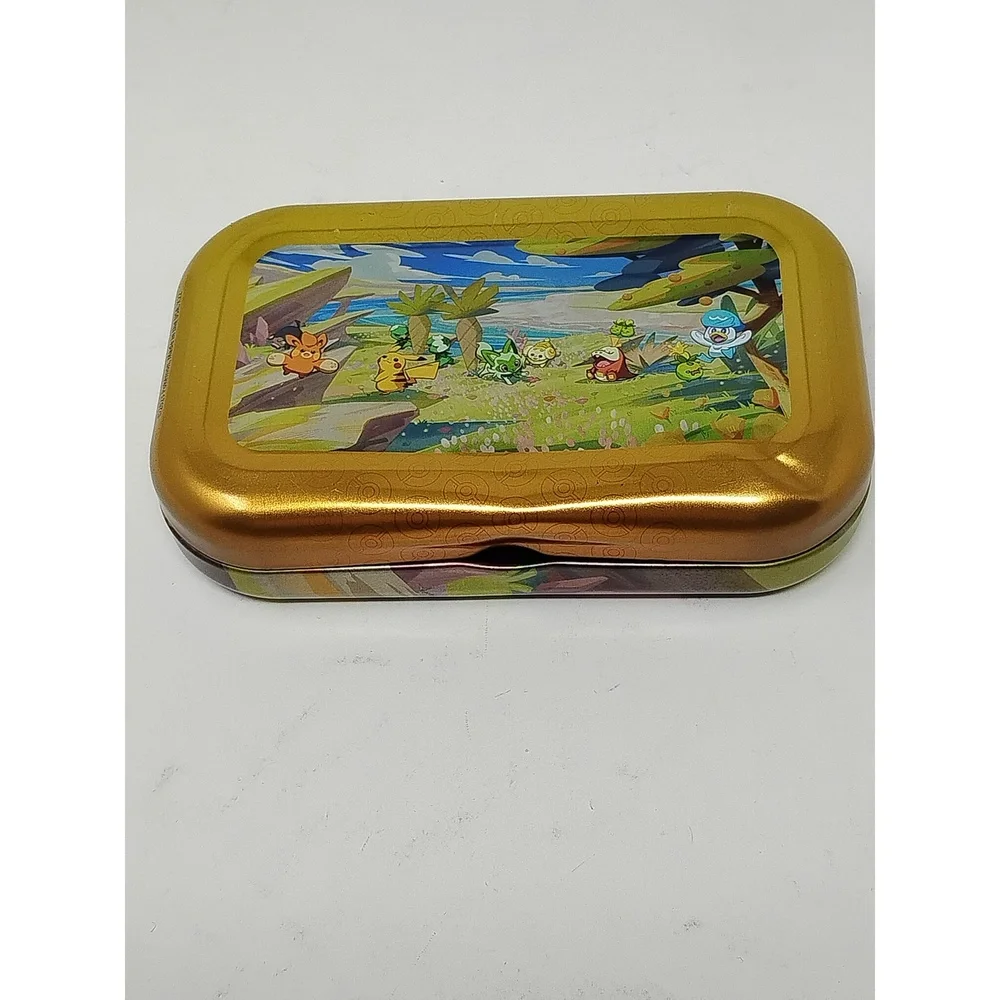 Pokemon Trading Card Game Mini Tin Pawmi Lechonk Metal Storage Gaming Accessory